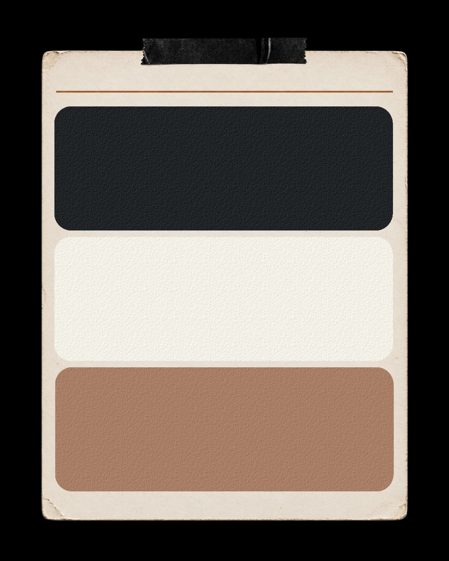 Still Am Studios colors proof card